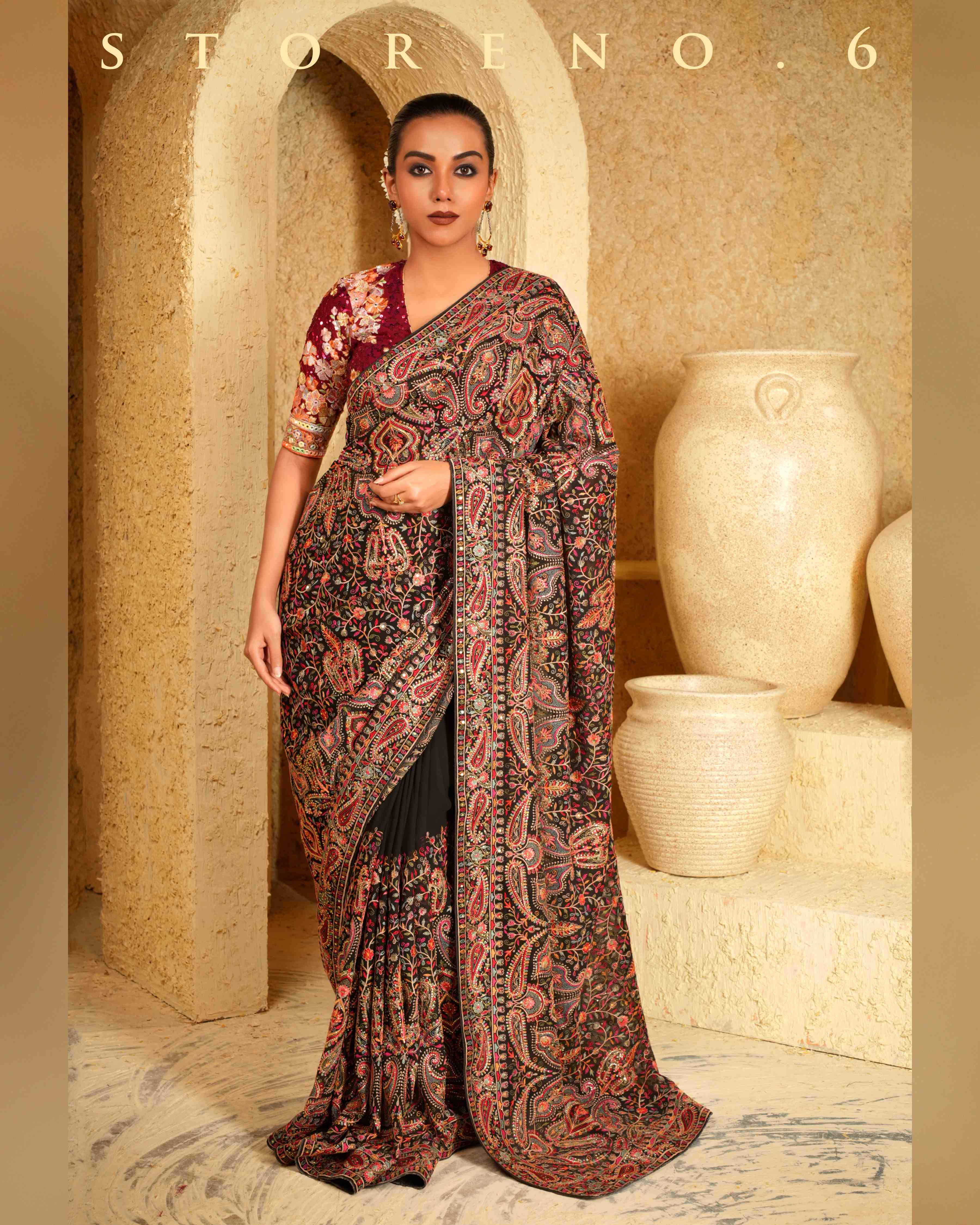 ONYX OPERA SAREE