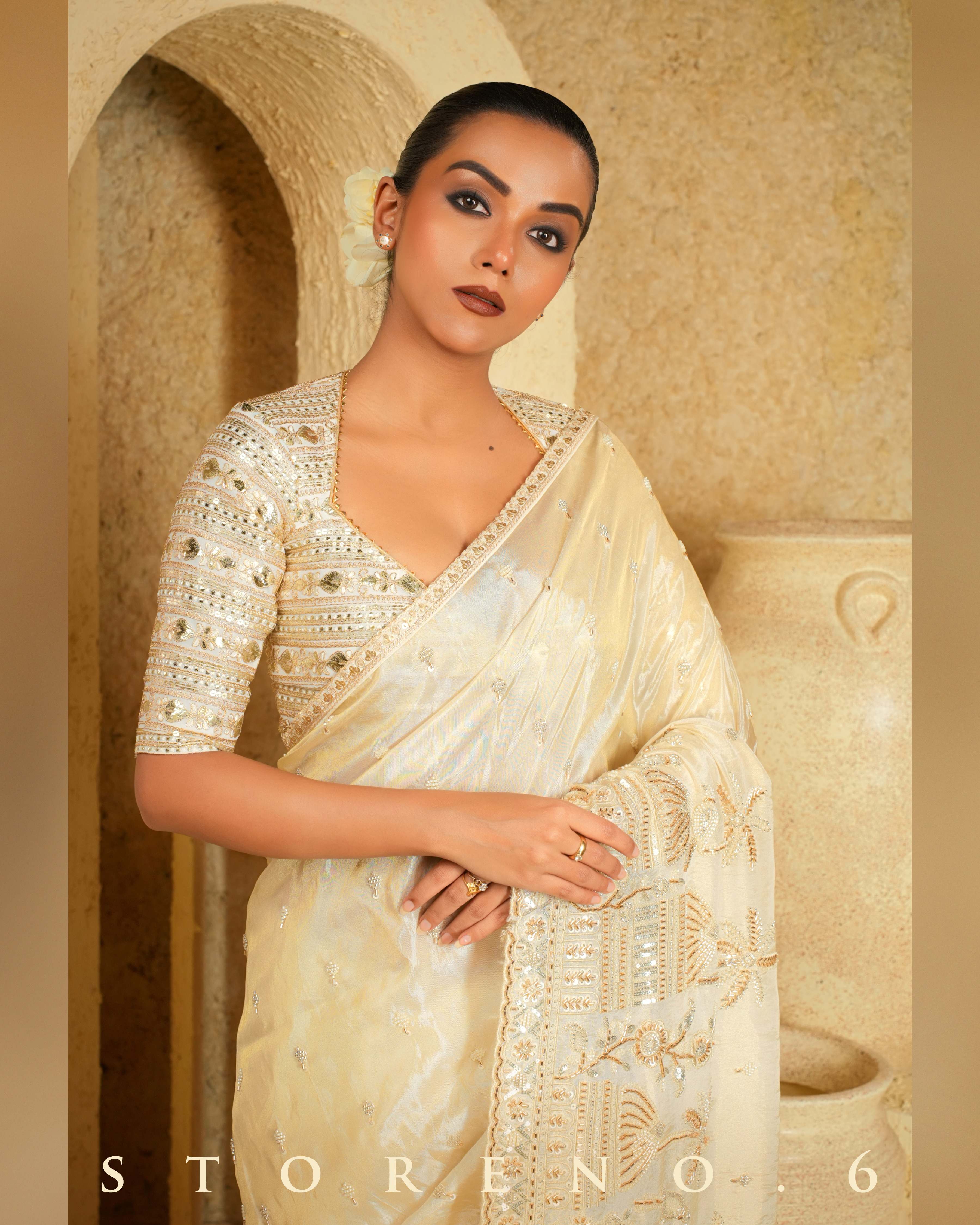 IVORY IDOL SAREE