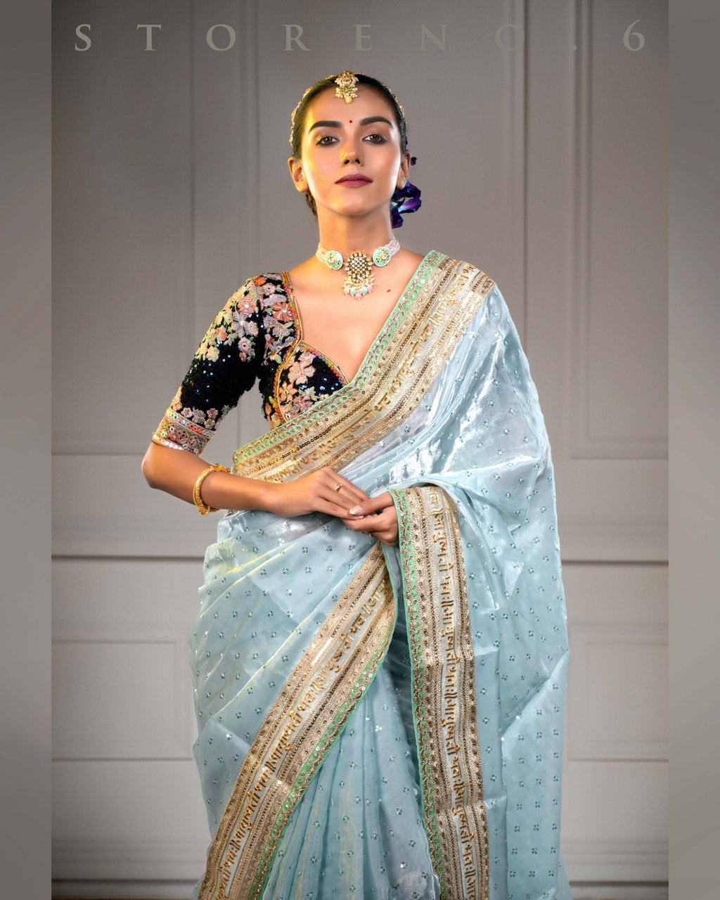 ROYAL CELESTIAL QUEEN SAREE