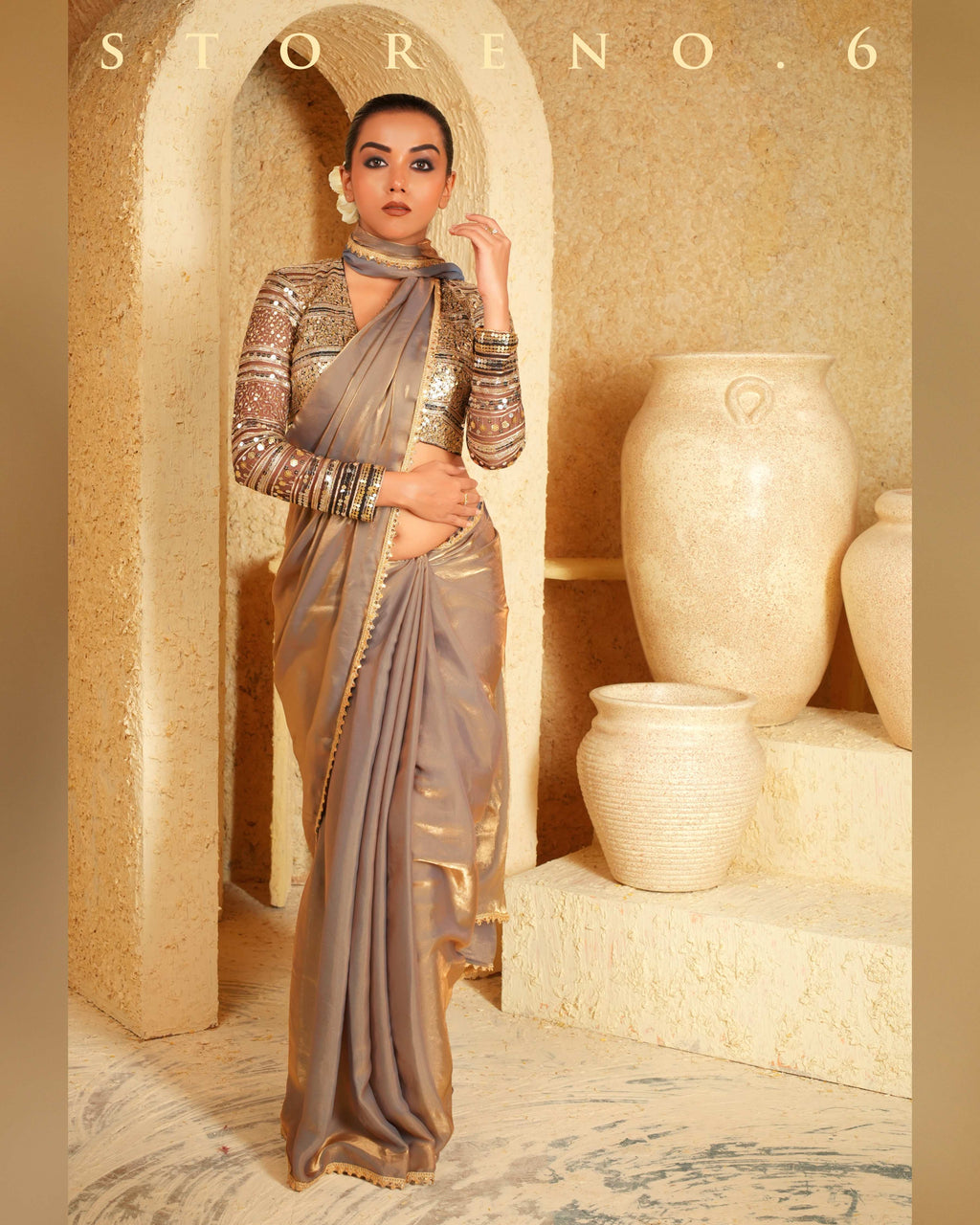 SMOKEY SPIRIT SAREE