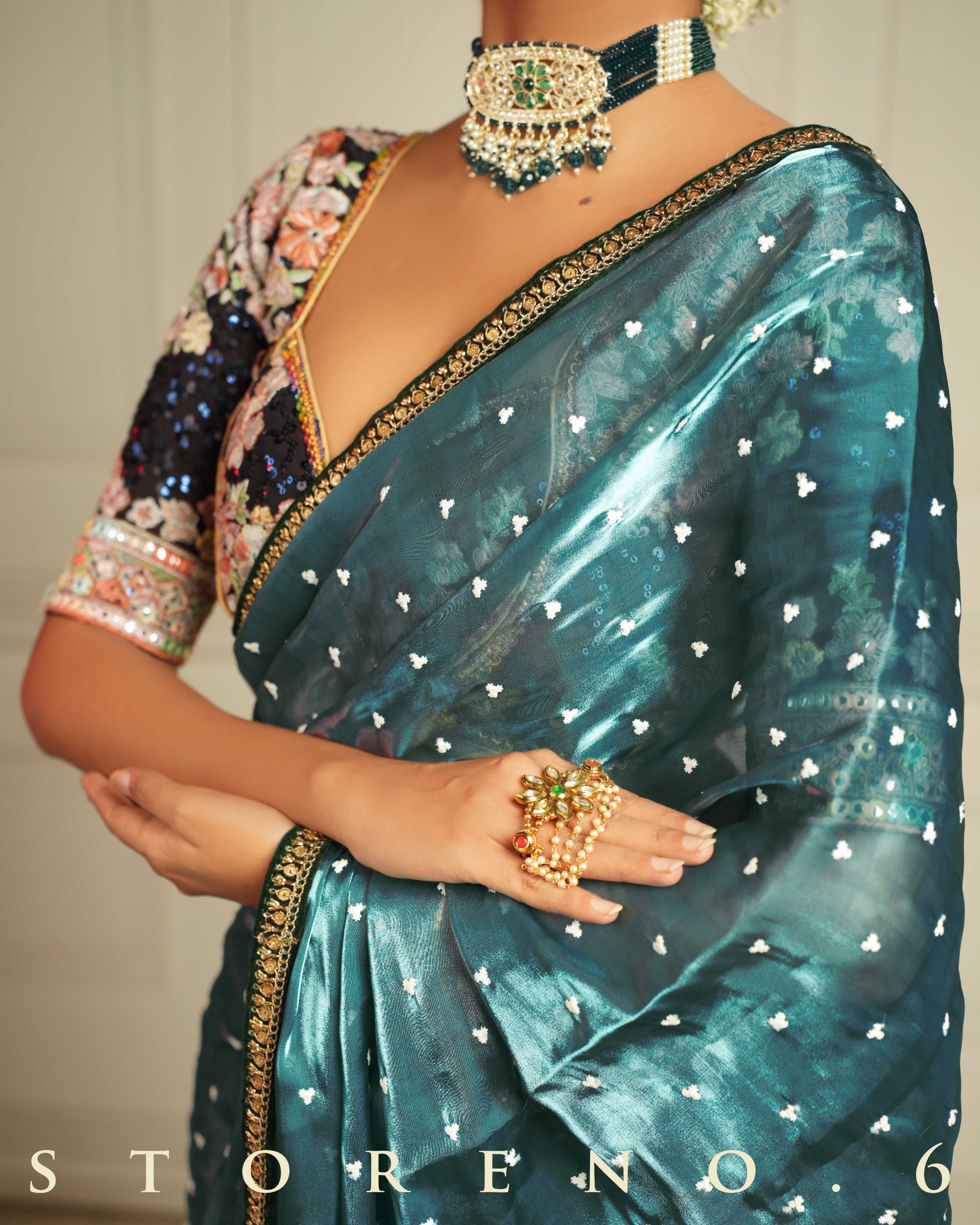 THE SAPPHIRE AFFAIR SAREE