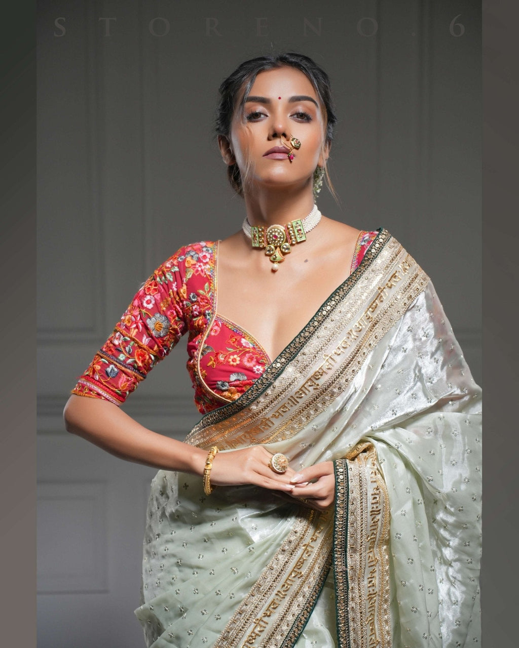ROYAL HEMLOCK QUEEN SAREE
