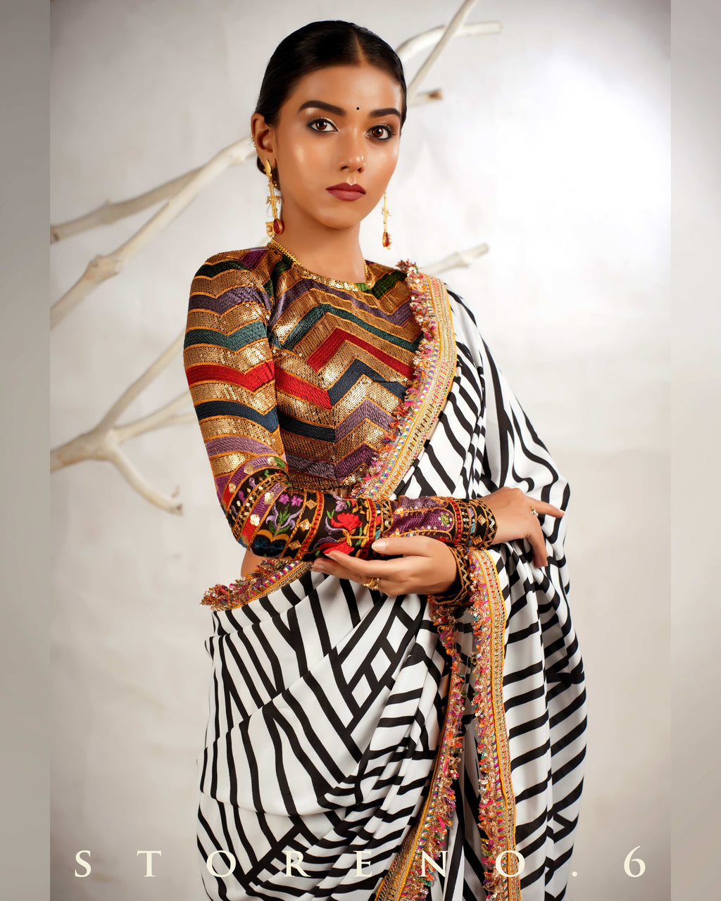 THE WIZARD'S SHOW SAREE