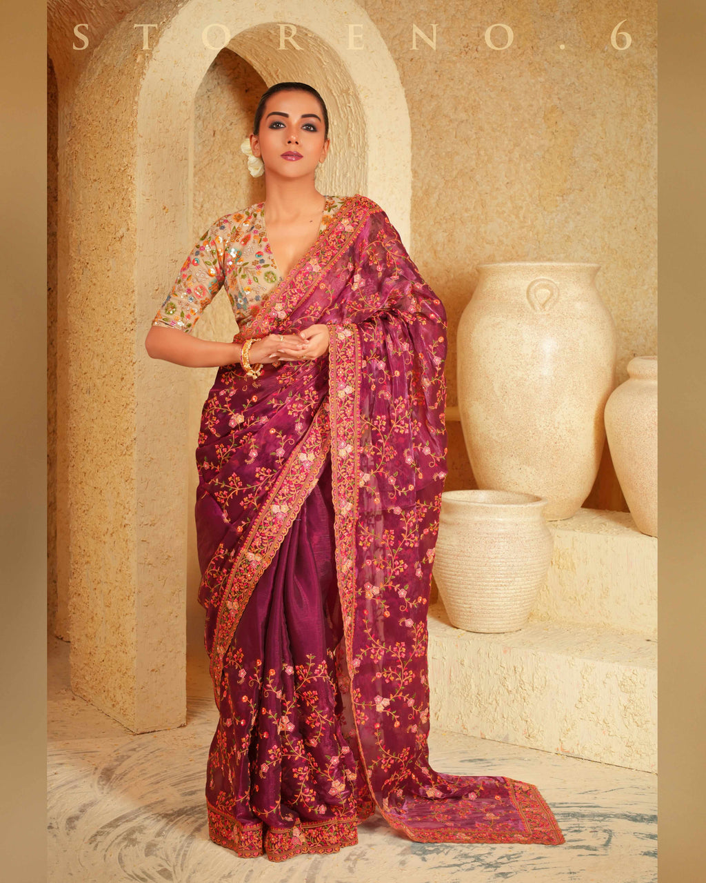 ROSEWOOD REALM SAREE