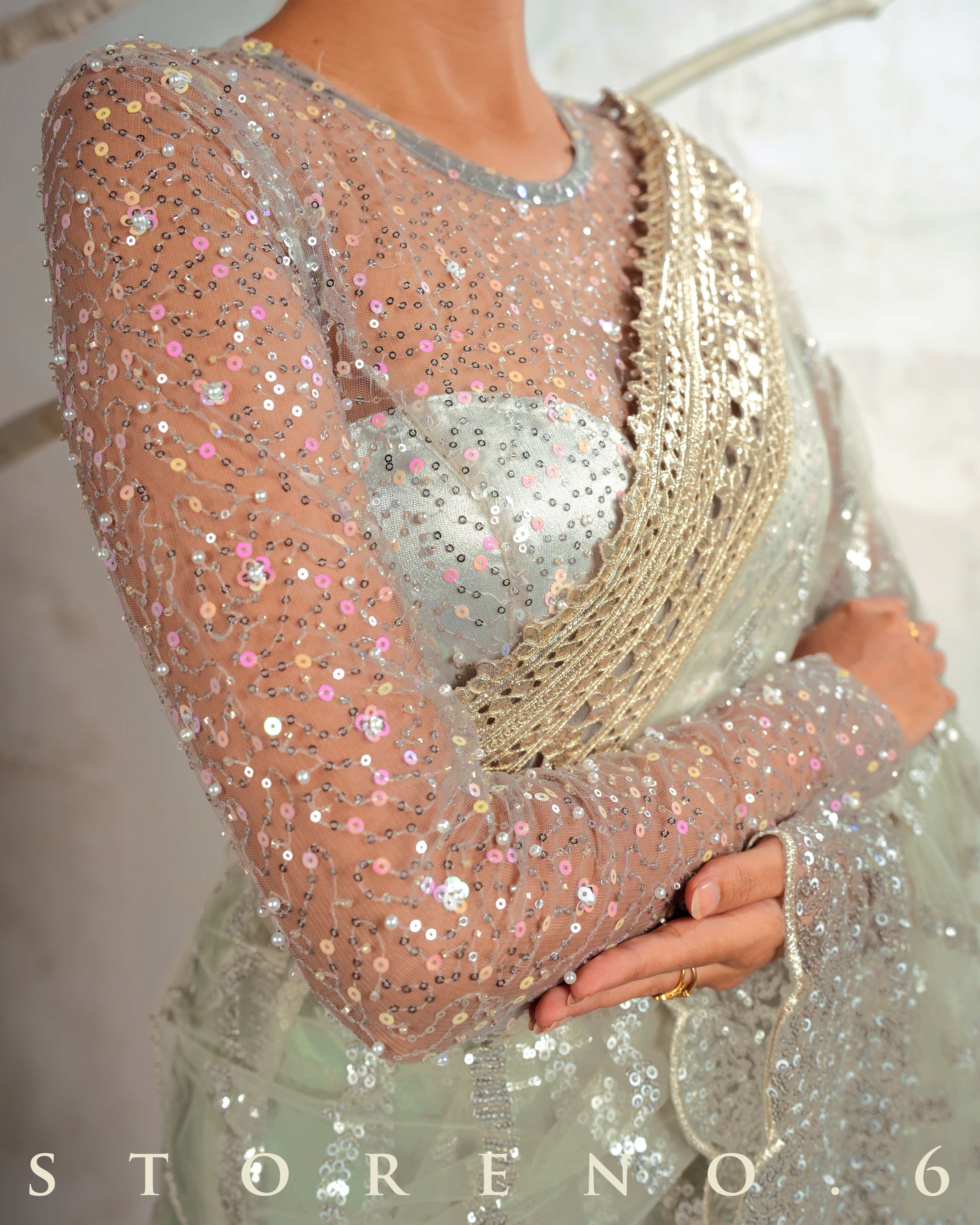 THE CLOUD CHIC SAREE