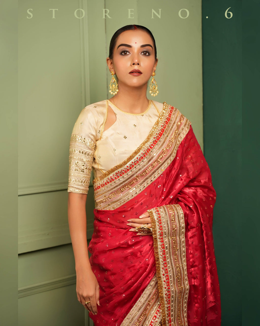 ROYAL RUBY QUEEN SAREE