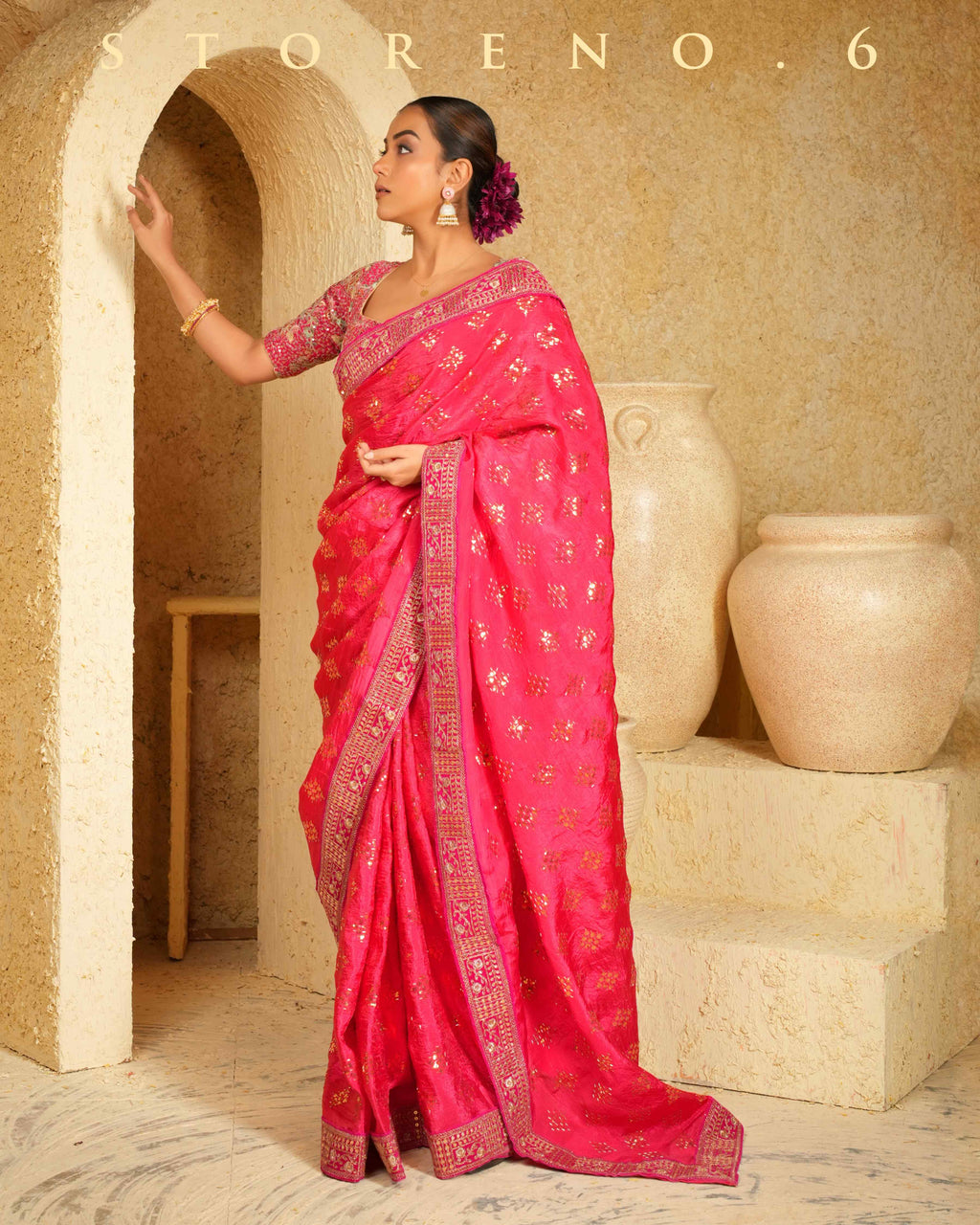 BERRY BEWITCH SAREE