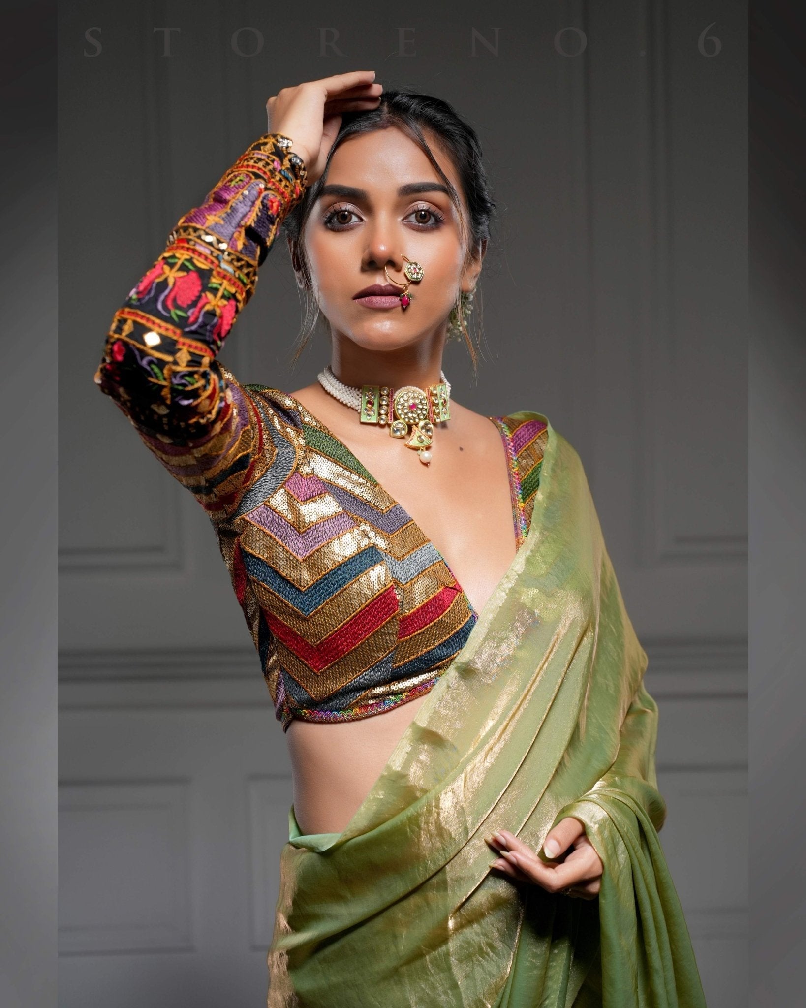 MEADOW WHISPER SAREE