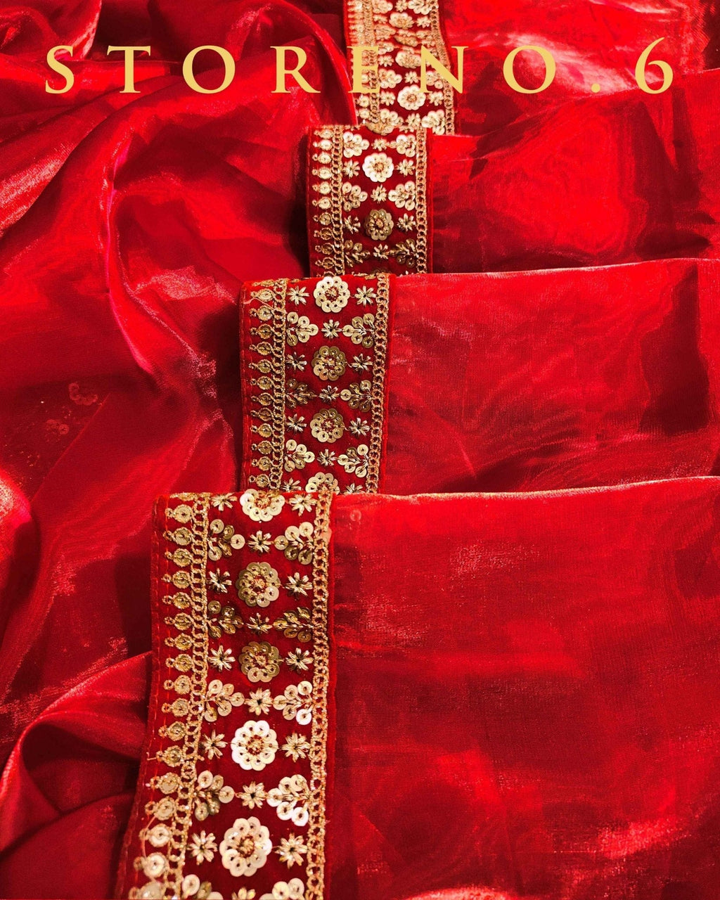 IMPERIAL NOOR-E-SURKH SAREE