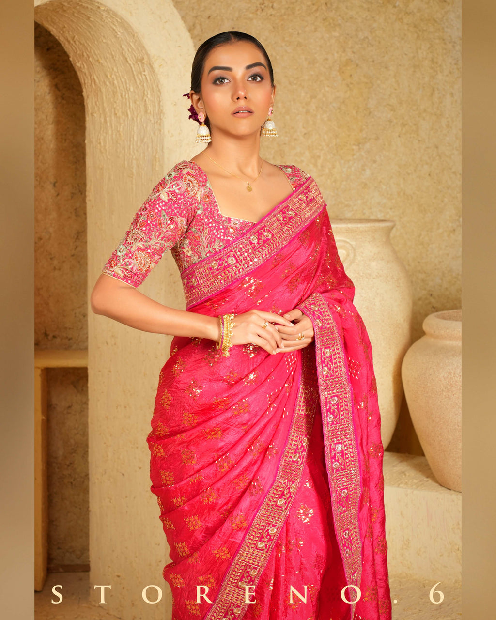 BERRY BEWITCH SAREE