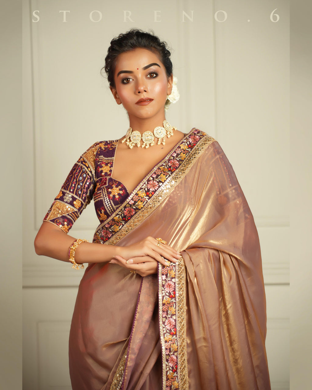 THE IMPERIAL TWILIGHT SHIMMER SAREE