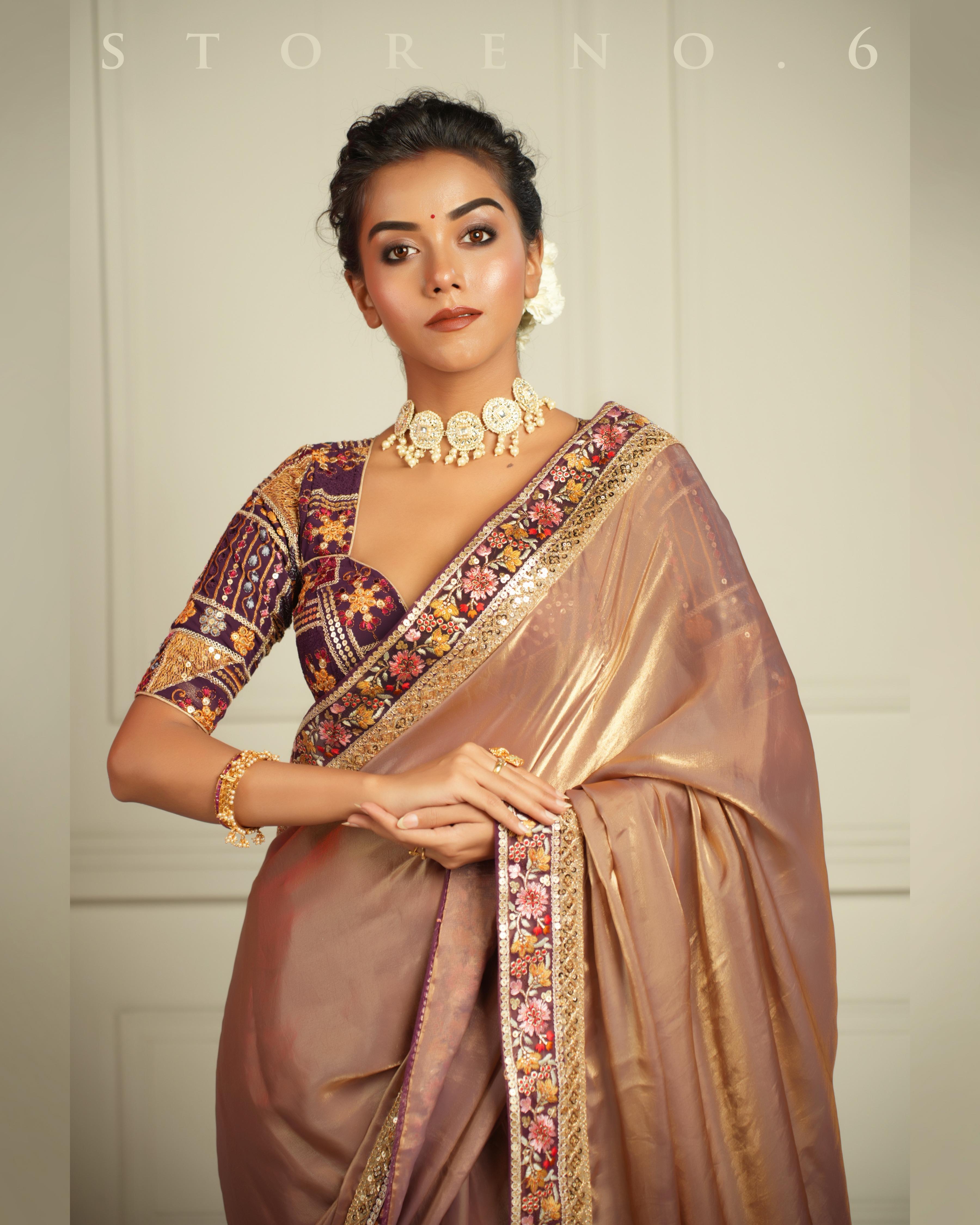 THE IMPERIAL TWILIGHT SHIMMER SAREE
