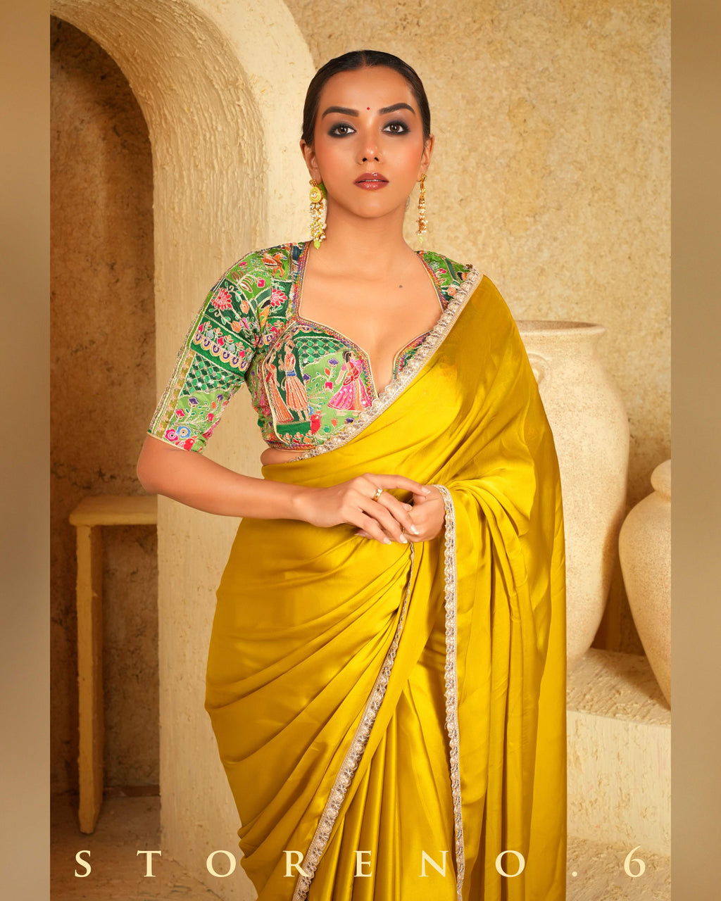 MOSS MASTERY SAREE