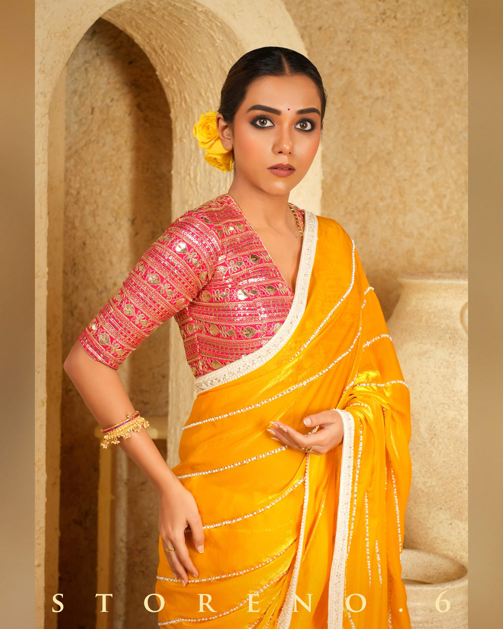 STELLAR SUNSHINE SAREE