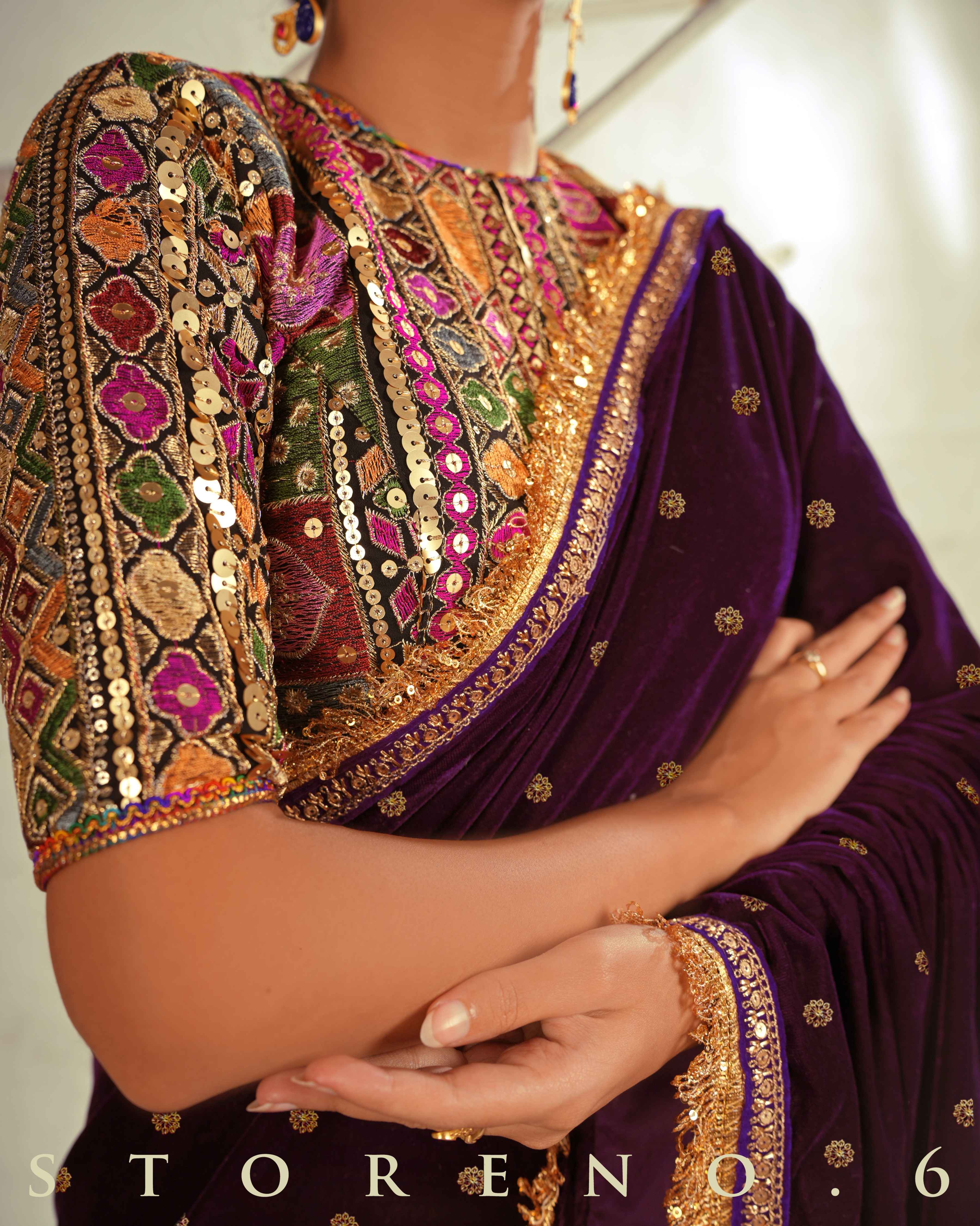 THE WINE WONDER SAREE