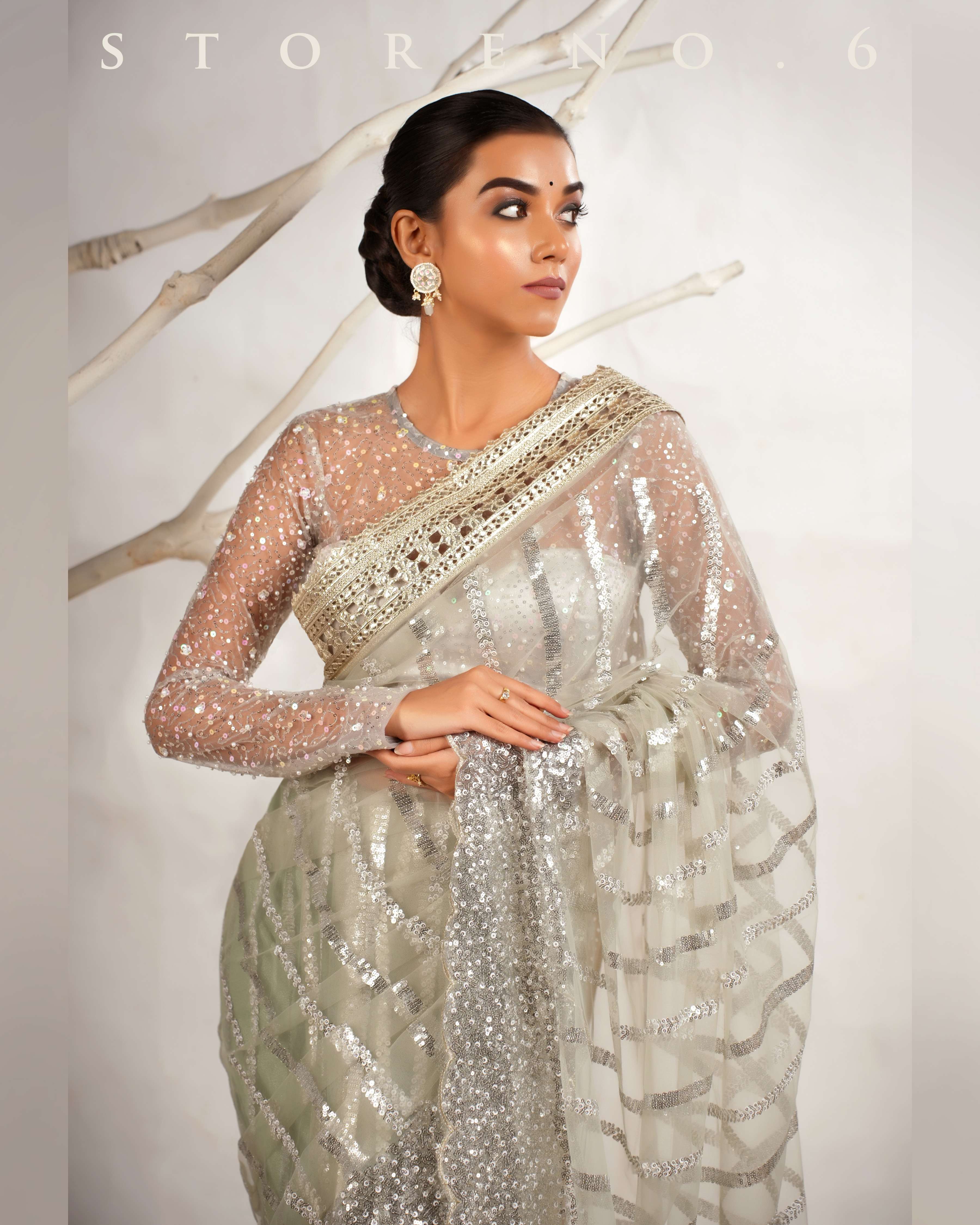 THE CLOUD CHIC SAREE