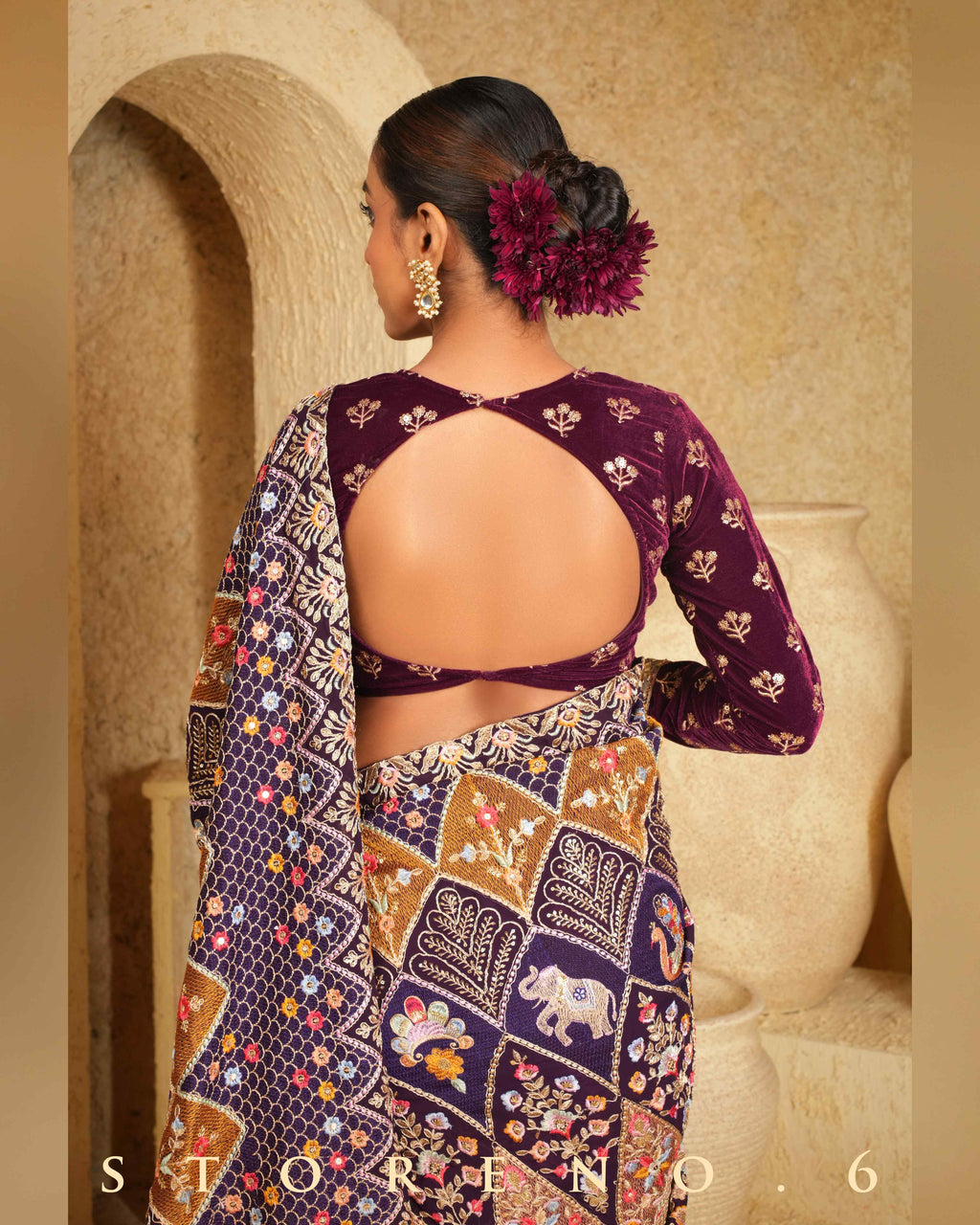 ORCHID OPERA SAREE