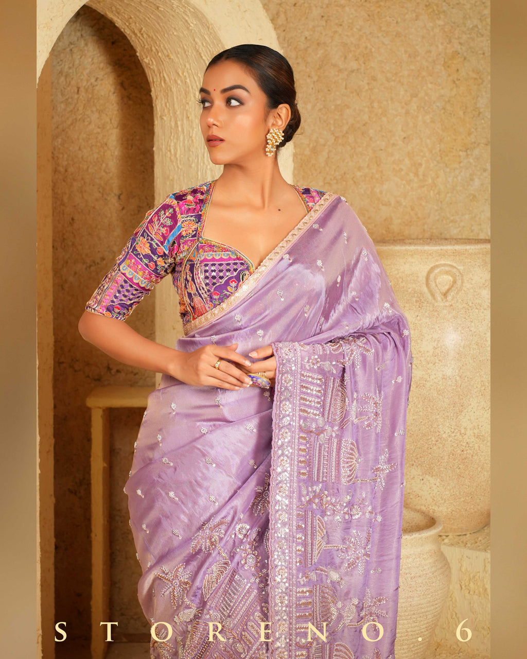 VIOLET VOGUE SAREE