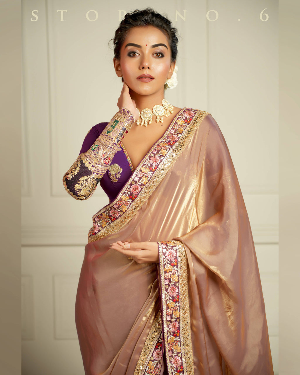 THE IMPERIAL TWILIGHT SHIMMER SAREE