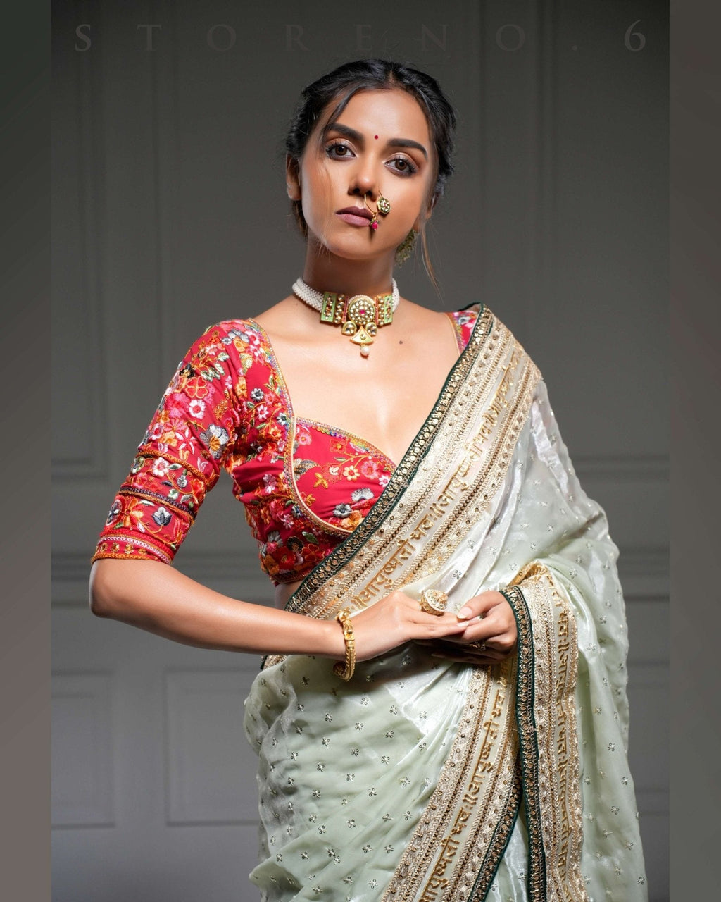 ROYAL HEMLOCK QUEEN SAREE