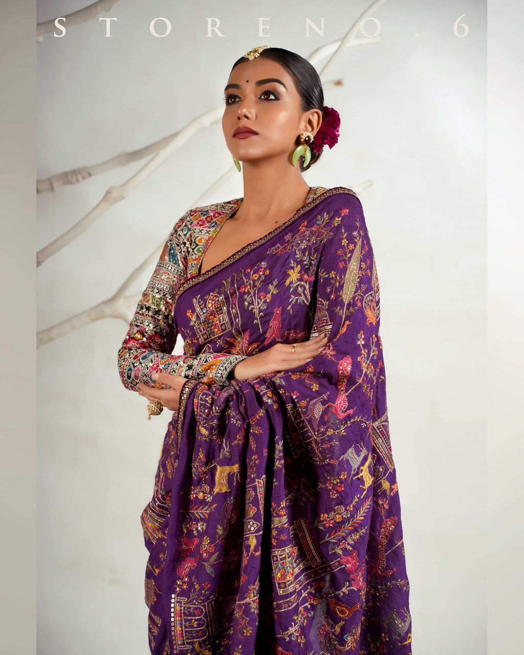 THE 6TH CENTURY CLASSIC CHROMA SAREE