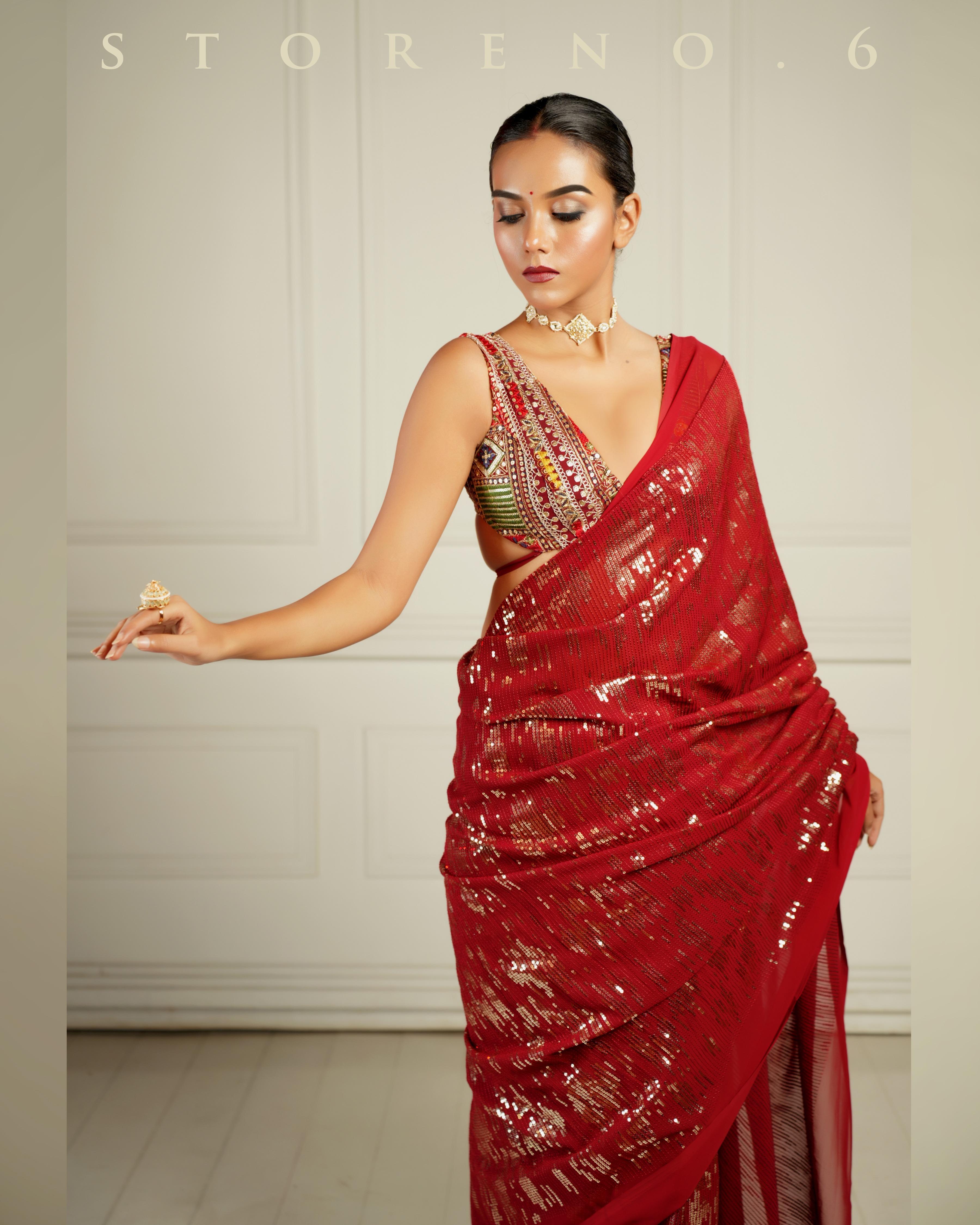 RUBY MARTINI COCKTAIL SAREE