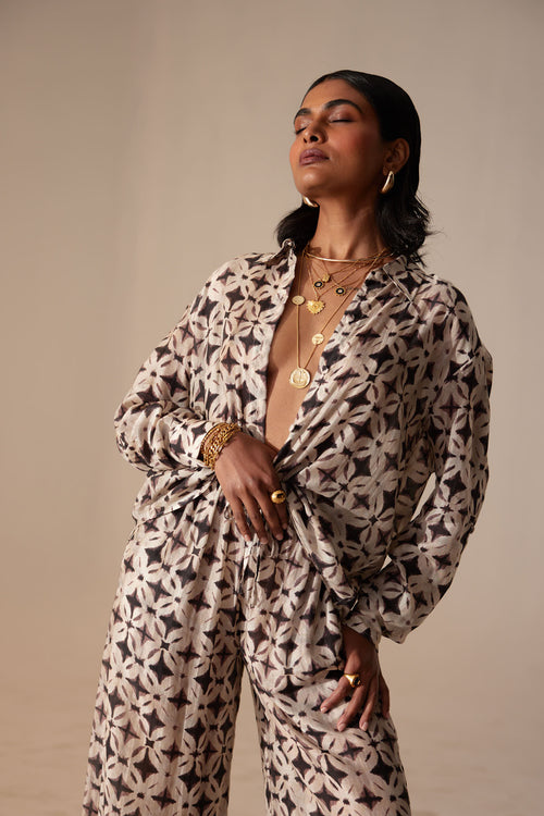 Alicia Pant Shibori Print