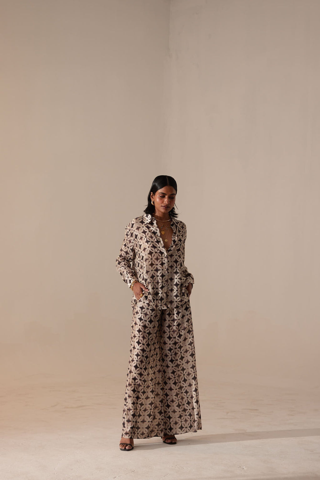 Alicia Pant Shibori Print