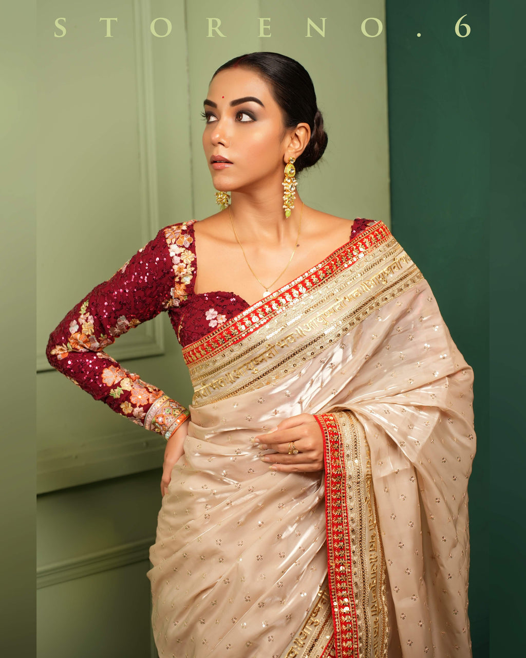 ROYAL SUBTLE QUEEN SAREE