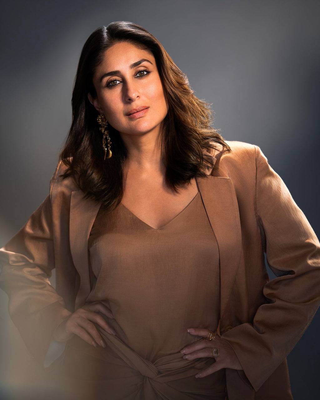 Kelly Co-ord Set Camel