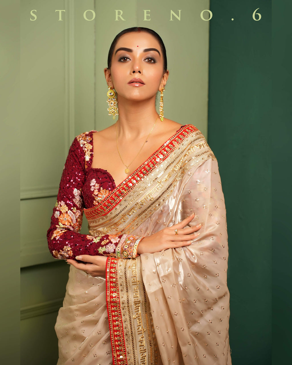 ROYAL SUBTLE QUEEN SAREE
