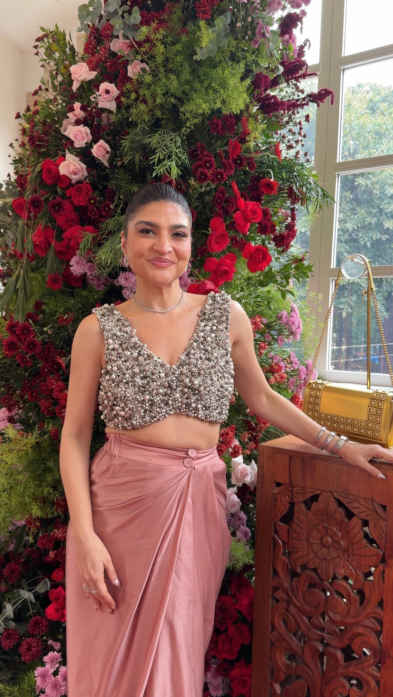 Elisa Co-Ord Set Old Rose