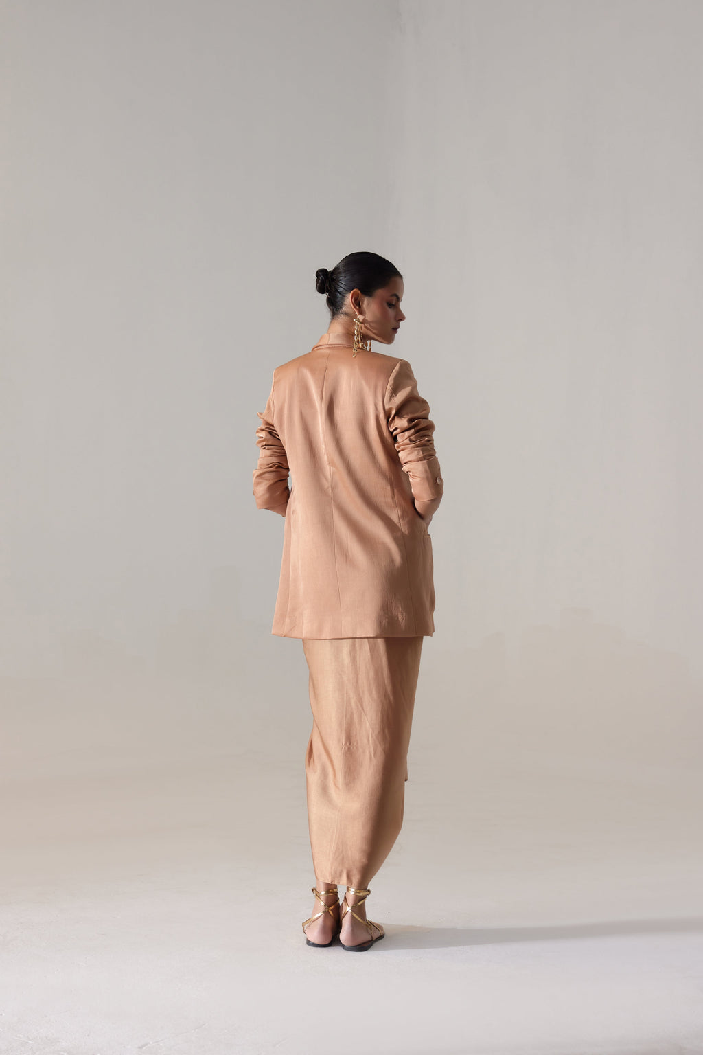 Kelly Co-ord Set Camel