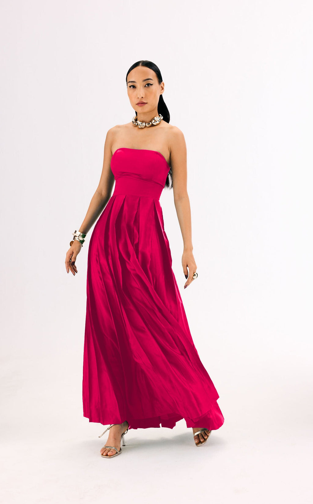 Alia Dress Raspberry Pink