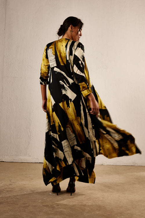 Azul BG Dress with Sierra Cape