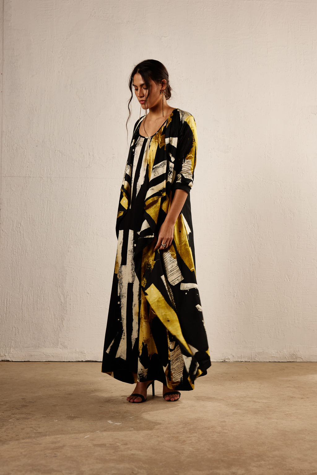 Azul BG Dress with Sierra Cape